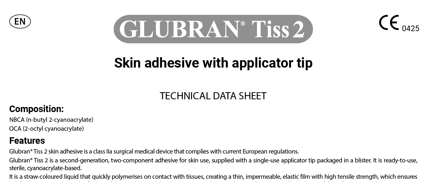 Glubran Tiss 2 VA Brochure